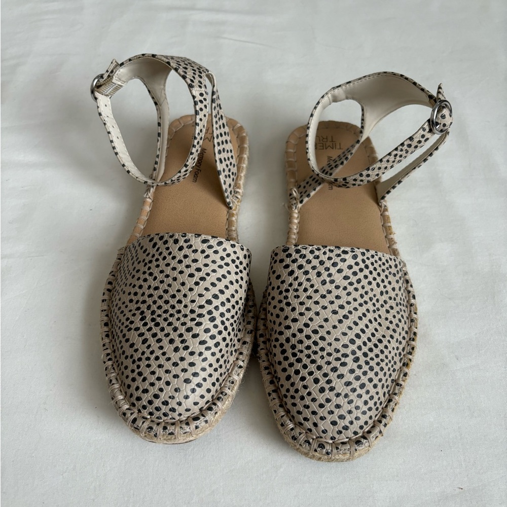 Time and Tru Strappy Espadrilles